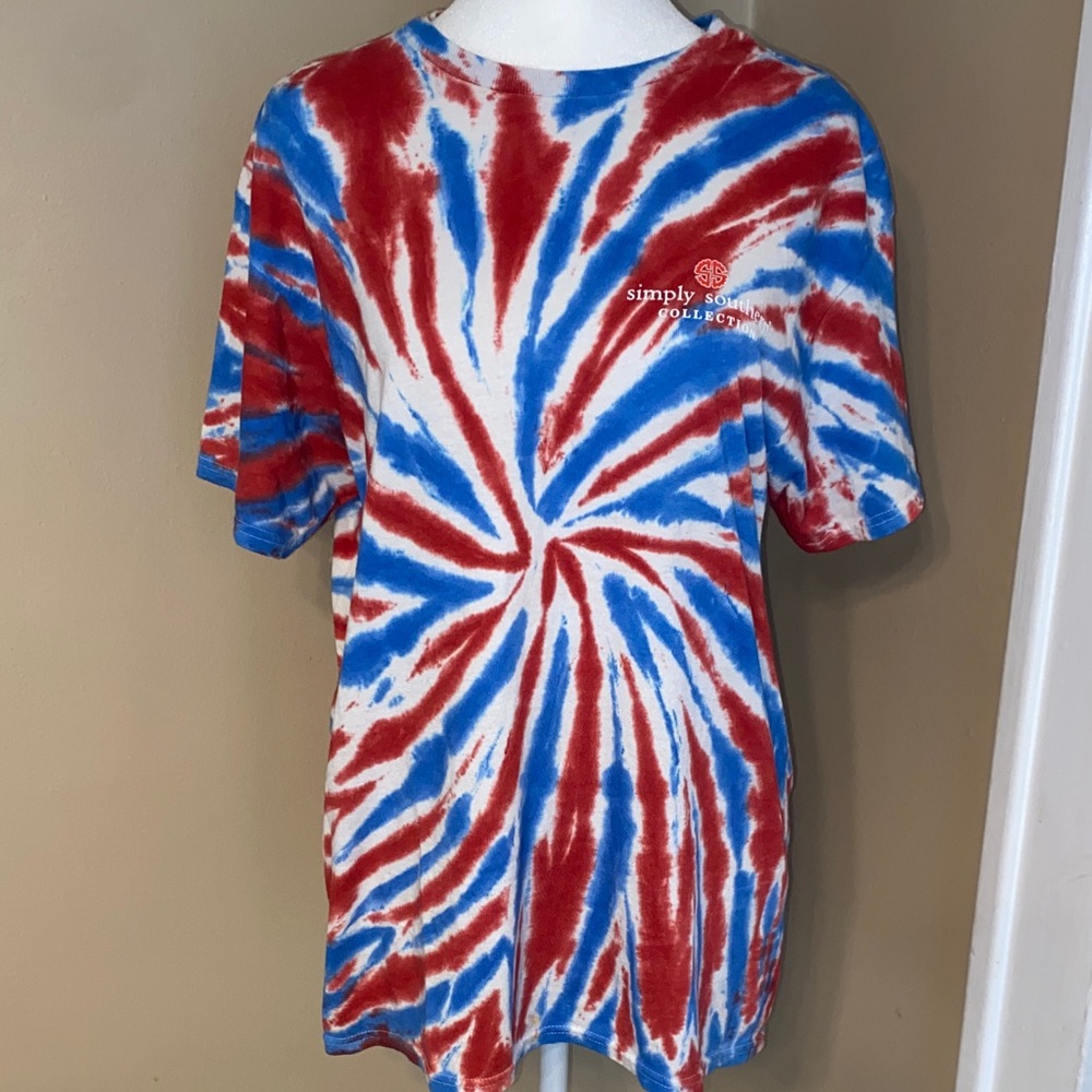 EUC SIMPLY SOUTHERN Tie Dye Tee M